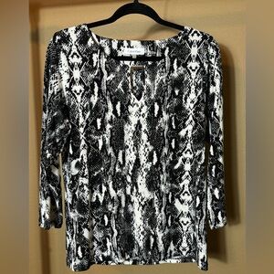 Calvin Klein 3/4 sleeve dress shirt